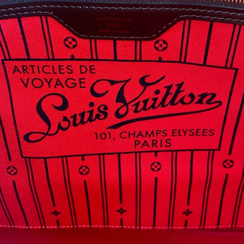 Authentic Louis Vuitton Neverfull GM Damier Ebene - Picture 14 of 16